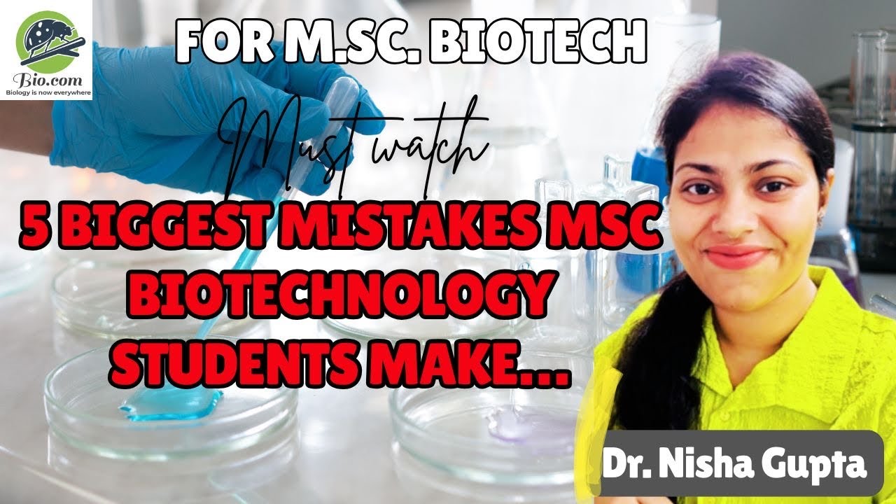 If you are in 1st year or final year —Watch this before it’s too late | Biodotcom | #biotechnology 