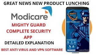 Modicare Mighty Guard A New Technology ! Best Antivirus and VPN Software!Modicare Antivirus Software screenshot 4