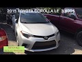 2015 Toyota Corolla LE 3.800$, АВТОГИД Авто из Америки Car export from USA