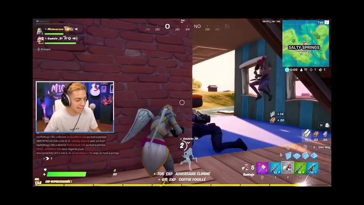 MICHOU tue NEXTAZ en LIVE sur FORTNITE 😱 - YouTube