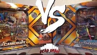 Mega Sharpedo VS Mega Camerupt!! Box Battle