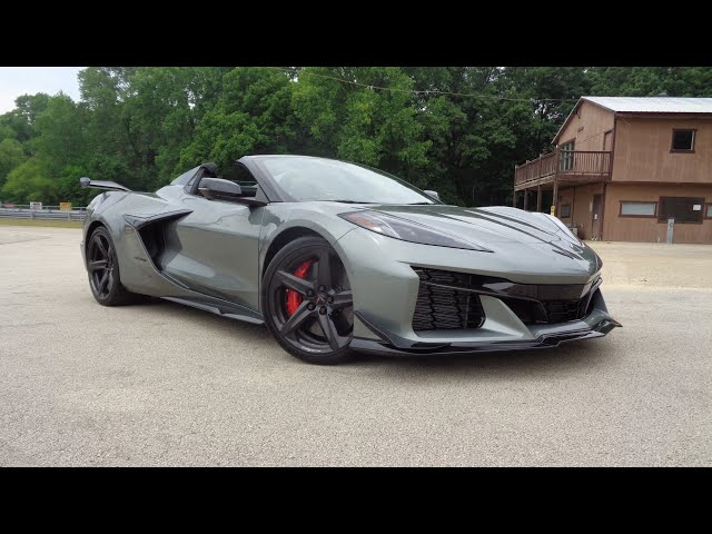 TRACK DAY ! 2023 Chevrolet Corvette Z06 Convertible Z07 Package on