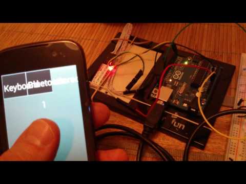 OSC from Android to Arduino over Bluetooth