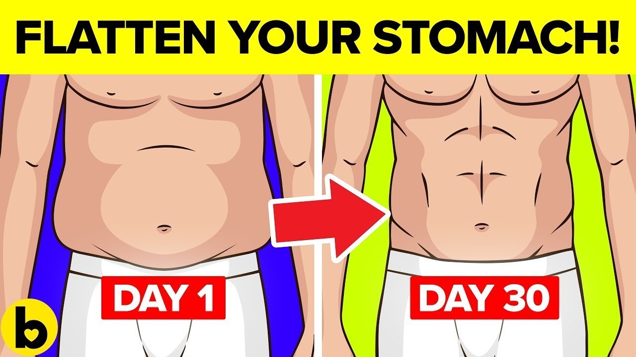 9 секретных способов получить желаемый плоский живот!