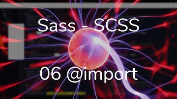 @import in Sass/SCSS FAST TUTORIAL