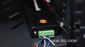 [PC ModMap] Temperature and Humidity Monitoring of Server Rack using SIG-5430