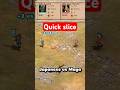 Samurai vs Eagle Warrior | Japanese vs Maya | AoE2 #shorts