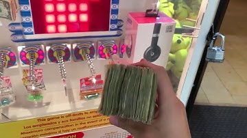 WON STACKS OF CASH FROM STACKER ARCADE GAME | ARCADE CLAW MIX