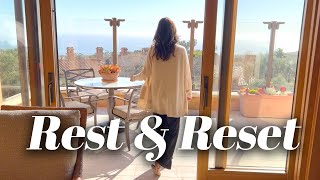 Rest and Reset with Me + My Morning Routine at Pelican Hill