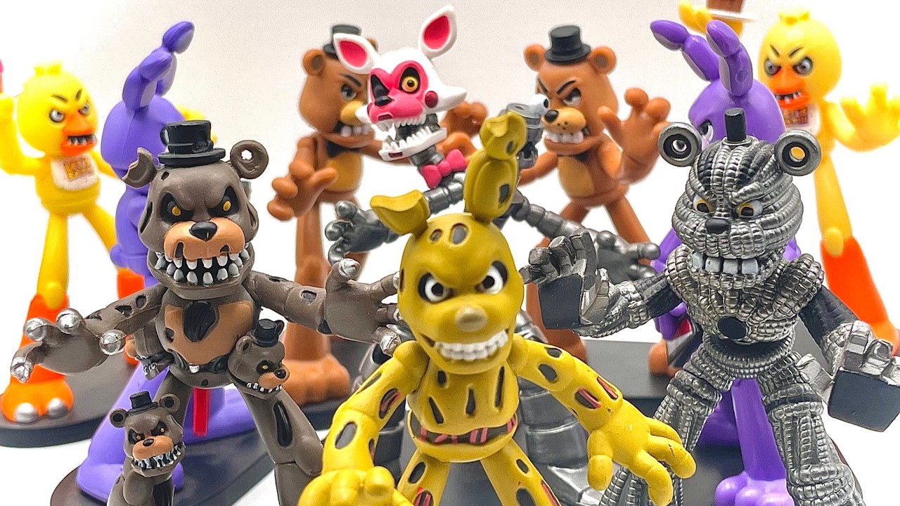 FUNKO'S WEIRDEST FNAF MERCH IS BACK? - FNAF HeroWorld Figures
