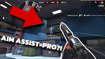 Using AIM ASSIST For the FIRST TIME?! | Ranked Gameplay | Critical Ops tips
