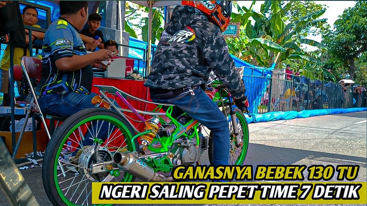 GANASNYA KELAS SLEEP ENGINE 130 TU, TIME MEPET SEMUA, DRAG BIKE ROOKIE BOYOLALI