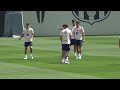 Birthday Boy Frankie De Jong gets Tunnel of Love in Barca training