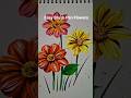 Easy Brush Pen Flowers/ Brush Pen art/Simple Dahlia /Unique Art/Nature Art