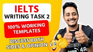 IELTS Writing Task 2 - Band 8 | Discuss Both Views | Essay Templates That Work in 2023| Skills IELTS