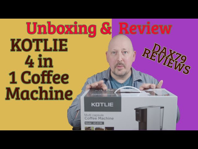 KOTLIE 4 in 1 Coffee Machine