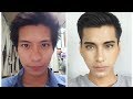 Western Inspired Makeup Transformation [ENG SUB] แต่งหน้าผู้ชายสายฝ.