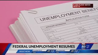 Indiana has paid 25,000 claims after reinstating federal pandemic unemployment benefits