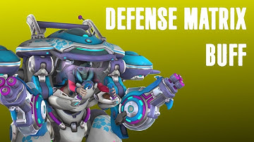 D.va Defense Matrix Buff! | Overwatch PTR