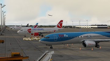 P3D V5.2 EDDS-EDDV-EDDM Virtual TUI Group PMDG 737-800 [VATSIM]