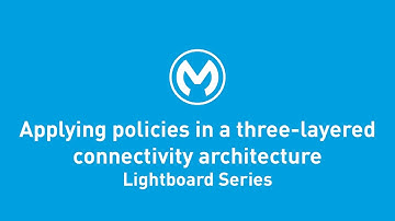 Applying Policies in a Three-Layered Connectivity Architecture | Lightboard Series