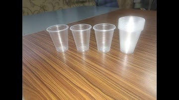 automatic Plastic Cup Thermoforming Stacking Counting Packing Machine