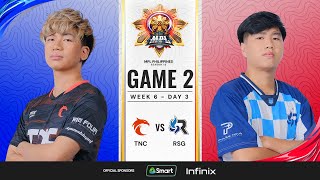 MPL PH S13 - W6D3- TNC vs RSG - GAME 2