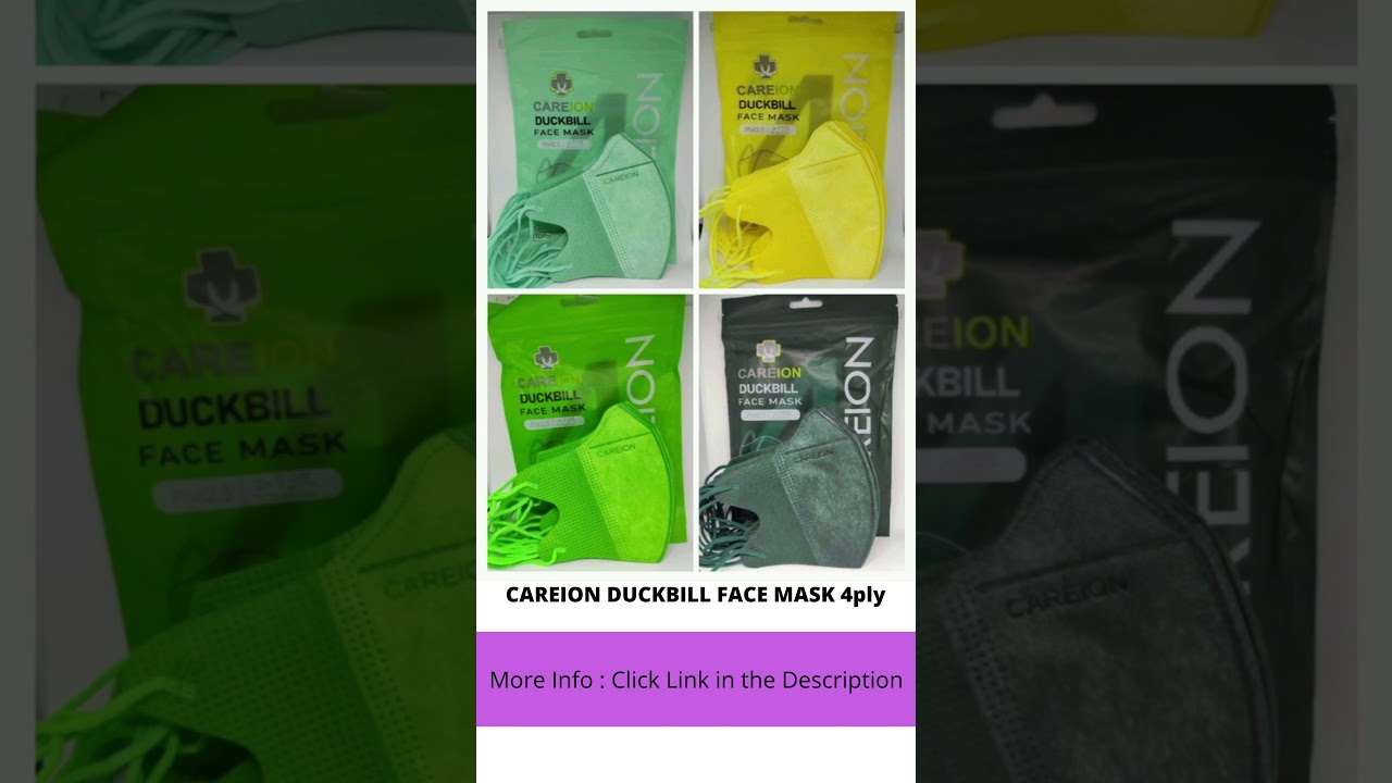 CARI Masker Duckbill Murah Careion 4ply Racun Shopee Haul 