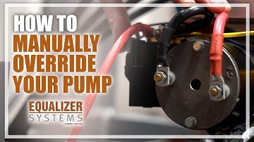 How to Manually Override your Equalizer Pump