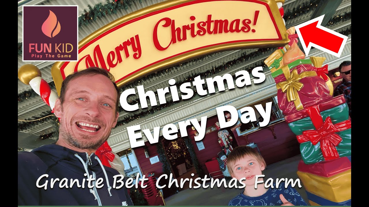 I found where it is Christmas every day!! (Granite Belt Christmas Farm, Granite Belt)