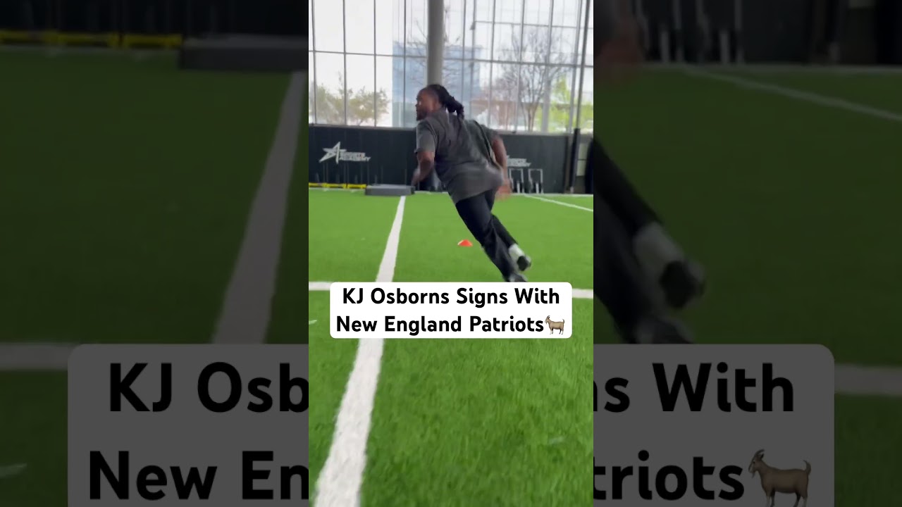 Congrats To KJ Osborn On Signing To The New England Patriots💯🐐 