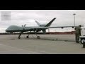 MQ-9 Reaper UAV Drone - Missile Unload, Taxi, Launch and Recovery