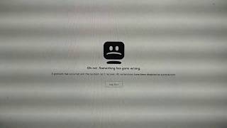 Oh no! Something  Has Gone Wrong Error in BOSS PC, Showing No  System Tray Detected On This System.