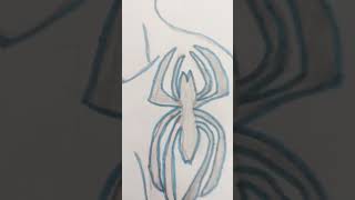 anti venom spider man drawing