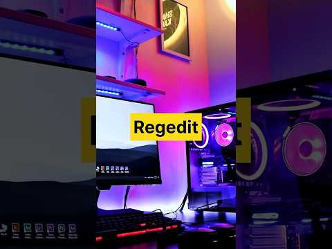 Use of windows registry editor