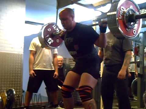 Dean Allison Squats 285kg at the BDFPA British Cha...