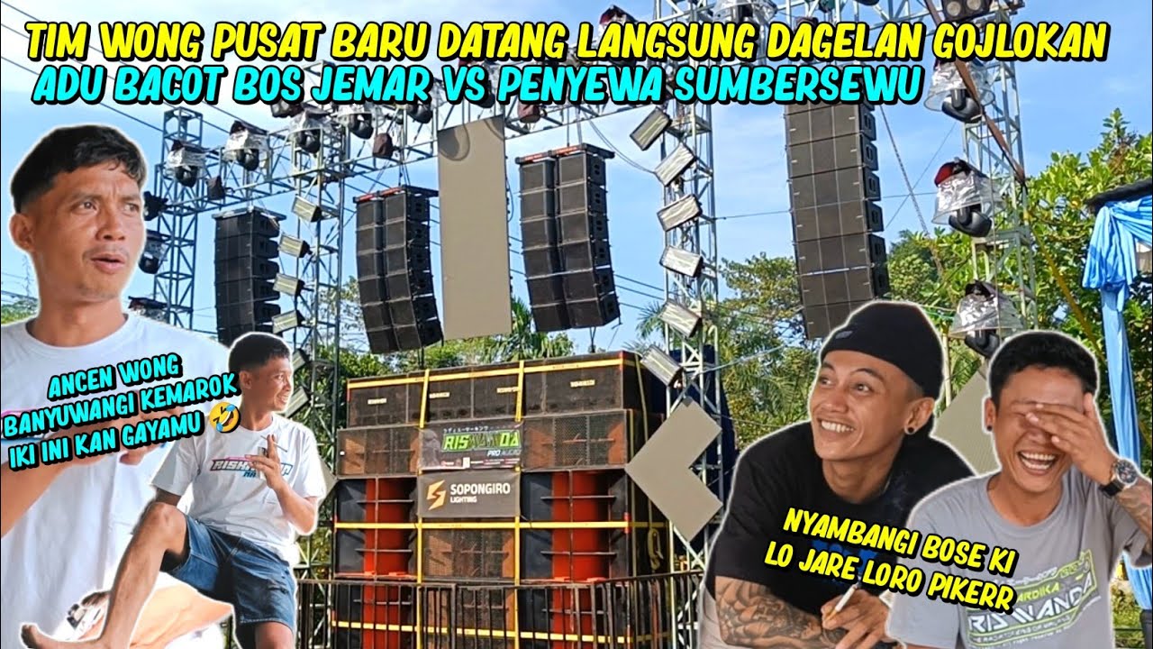 riswanda di sambangi penyewa sumbersewu‼️bos jemar auto gojlokan dgn penyewa bwi