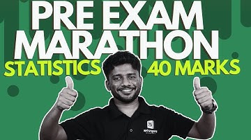 Get 40 Marks | CA Foundation Quantitative Aptitude Pre-Exam Marathon | May 2025 | Statistics Nithin