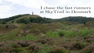 I chase the fast runners at Skytrail in Denmark