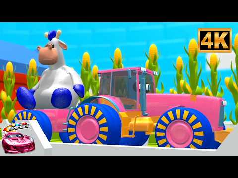 Roda Pada Traktor Lagu Dan Sajak Animasi Untuk Anak-Anak
