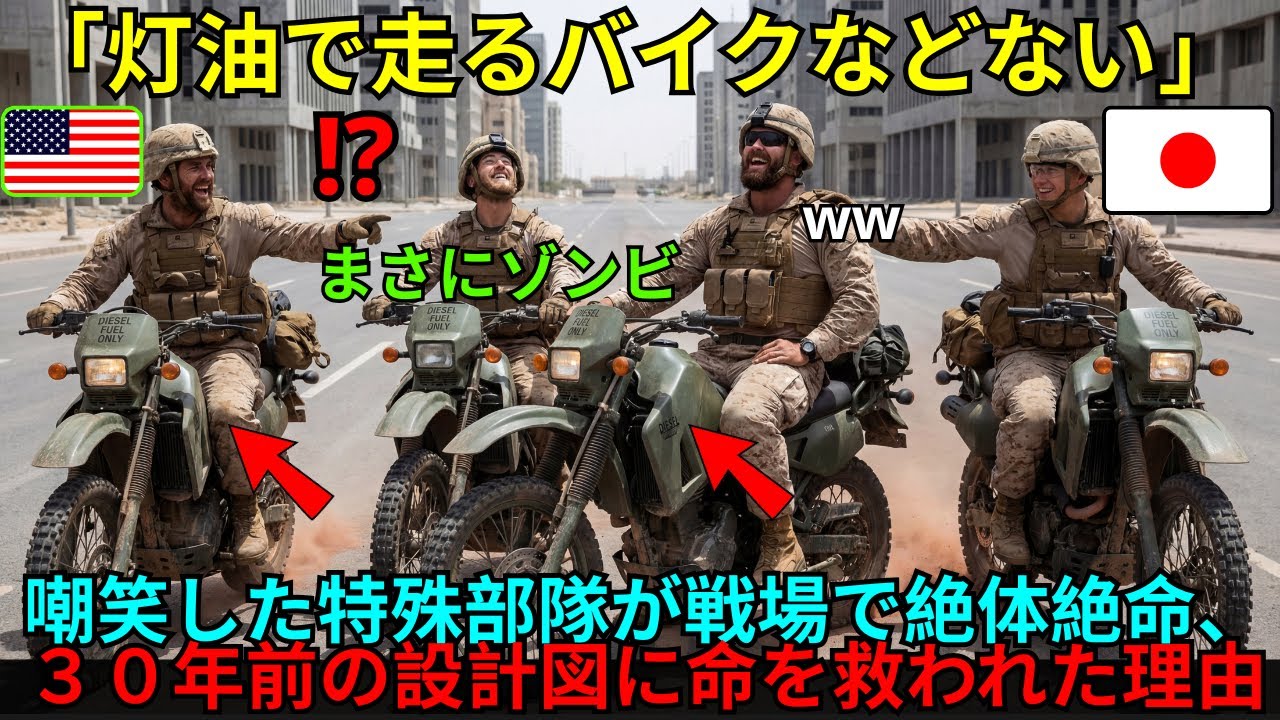 【海外の反応】「燃料を選ばないだと？」ディーゼルでも灯油でも走る日本の 