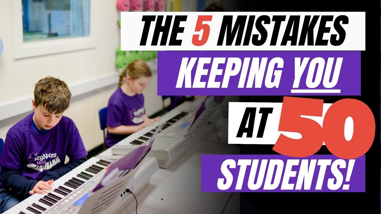 The Mistakes That Keep Music Schools Stuck at 50 Students
