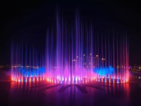 The Palm world's largest fountain (dubai) – Vlog #1