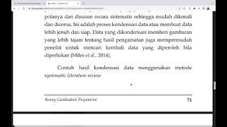 Analisis Data Menggunakan Model Miles & Huberman, Spradley & Cresswell