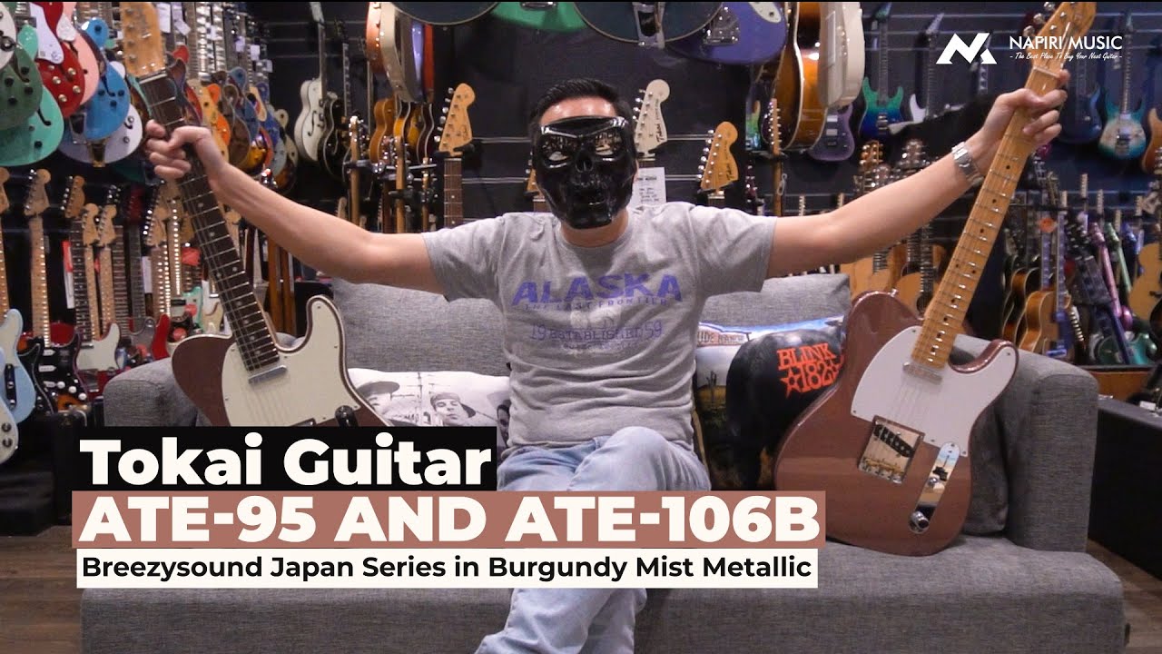 Tokai Guitar ATE-106B MH GH BB/R Breezysound Limited Edition Japan