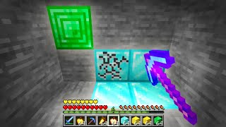 Minecraft uhc but ores are blessed..