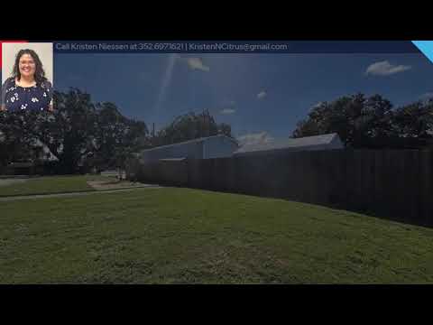 8421 E Muir Place, Inverness, FL home video tour