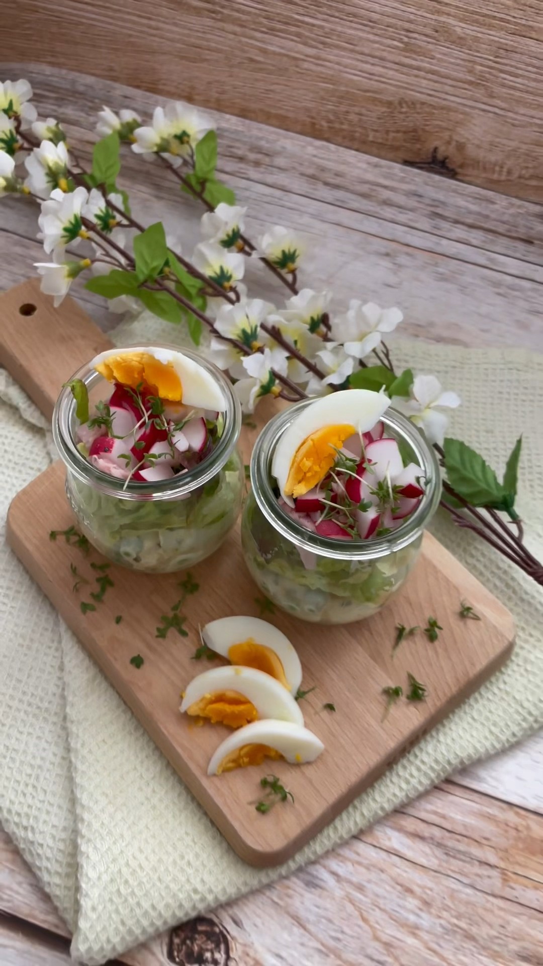Eiersalat mal anders 🙂 #einfacherezepte #ostern #eiersalat # ...