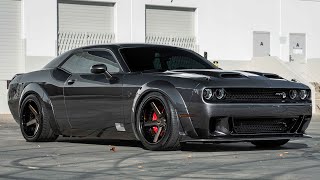 Build Breakdown: Widebody Hellcat on custom 3 piece wheels (4K)