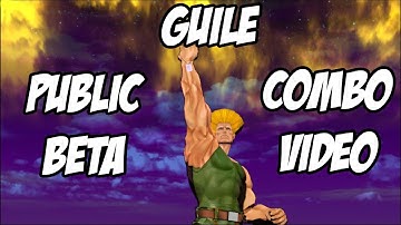 UMvC3 Palette Swap - Guile Public Beta Combo Video (Mod by tabs)
